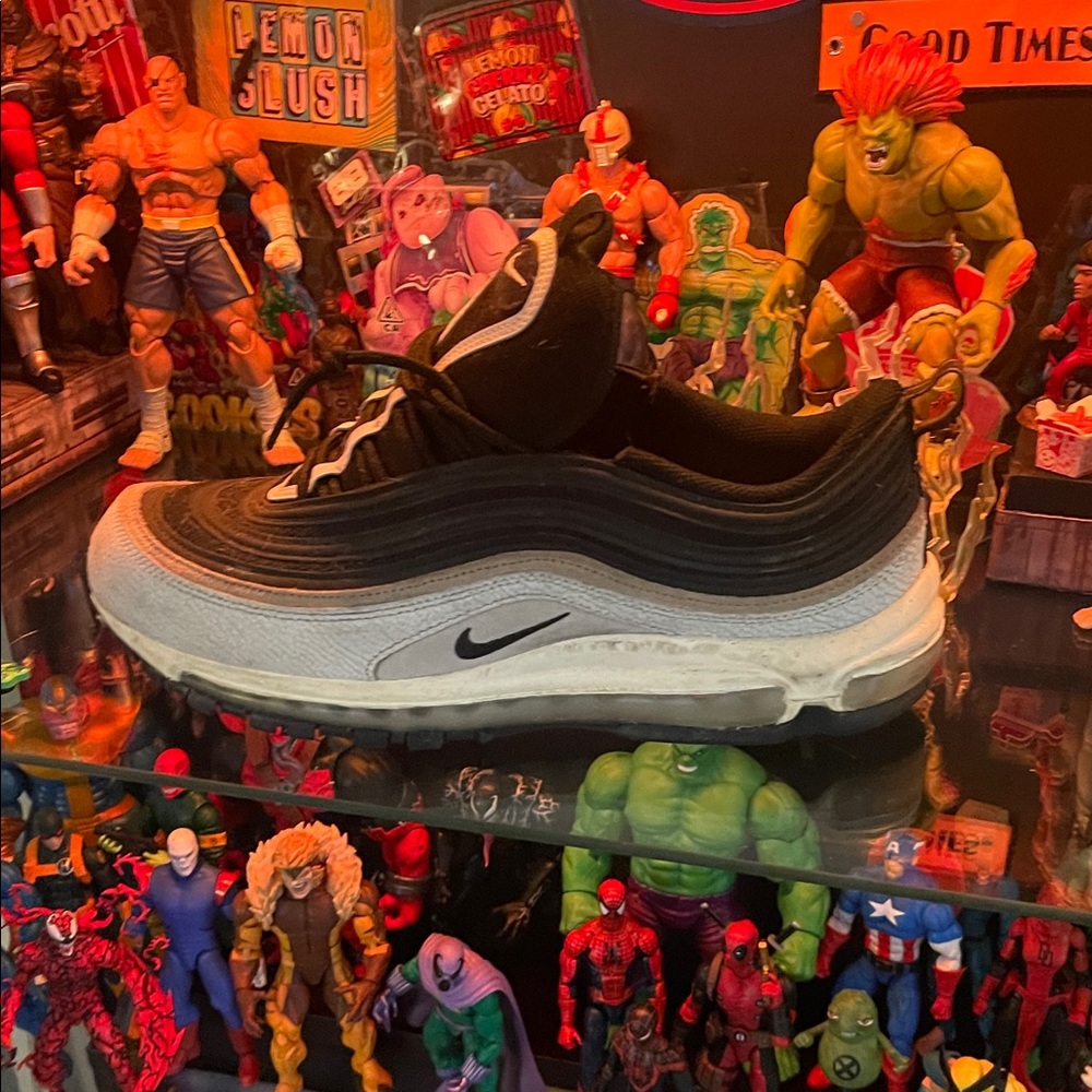 Nike Air Max 97 Black and Gray Sneakers